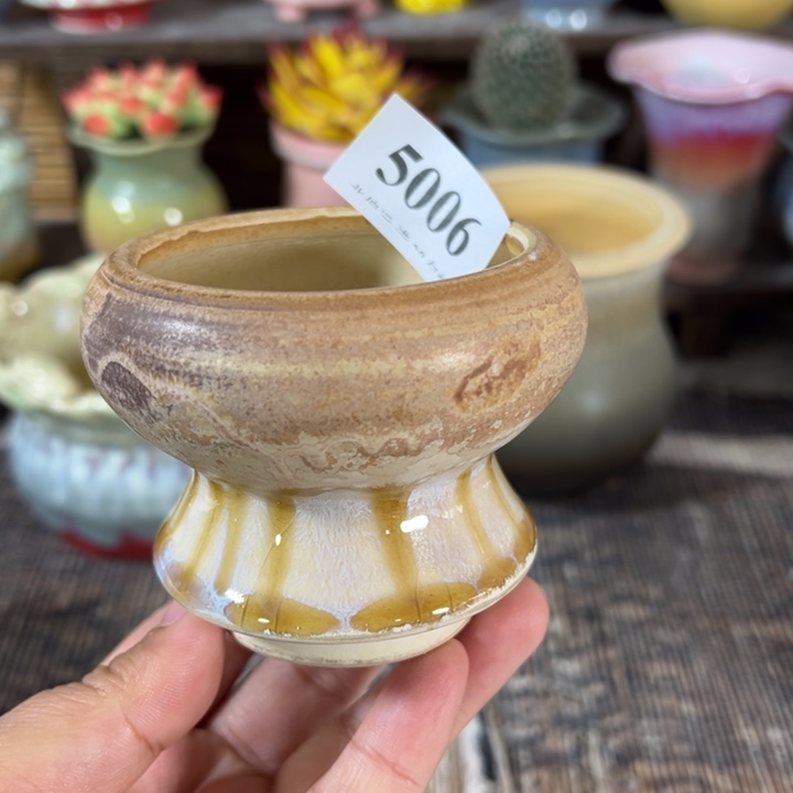 口6 手工花盆满30包邮