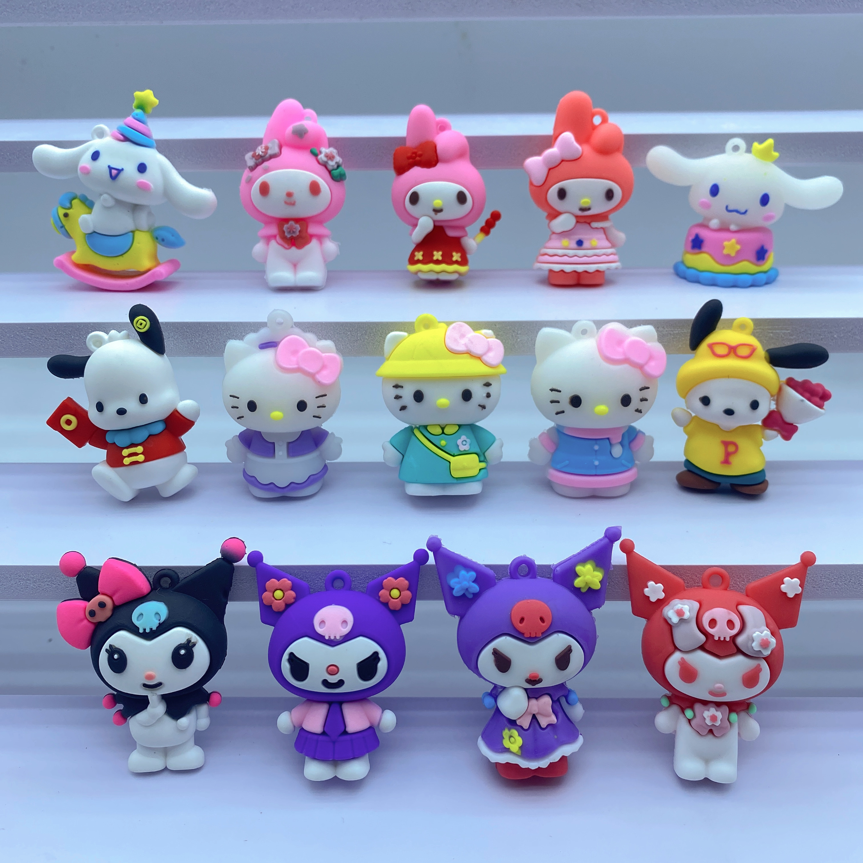 【到手42个】三丽鸥系列库洛米美人鱼小马宝莉玩偶生日礼物手工DIY