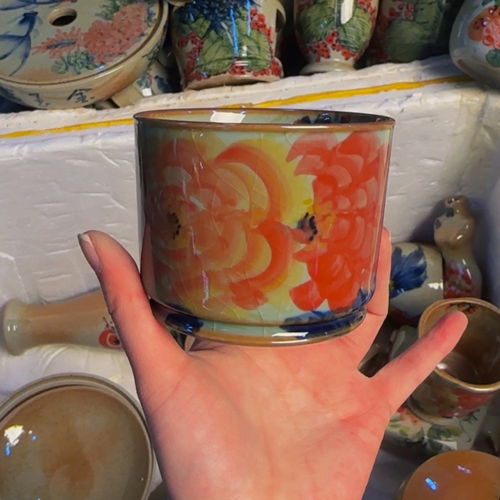 瓷片景德镇陶瓷手工手绘