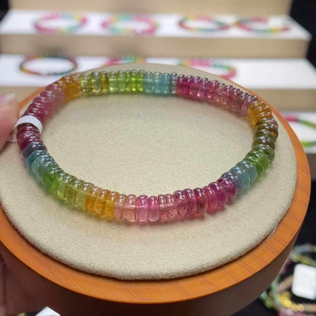 【闪购商品】碧玺手串未镶嵌两天看货期