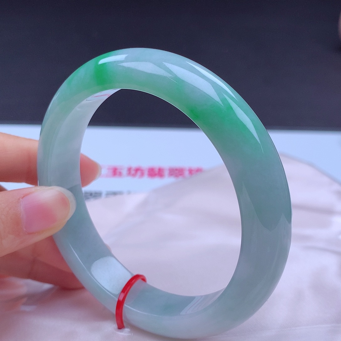 未镶嵌手镯翡翠手镯001387