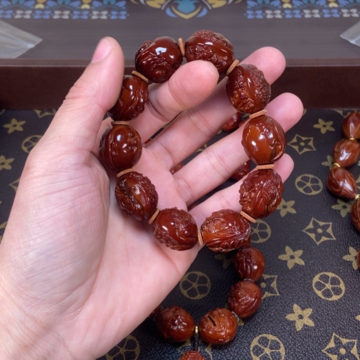 橄榄核手串/手链圈*⭕王月罗汉