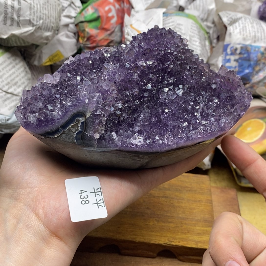 紫晶乌拉圭未镶嵌