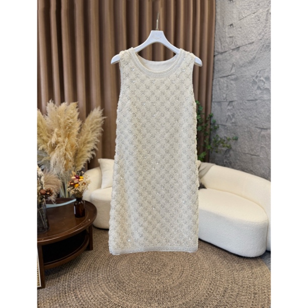 JOJO MUSE【瑰意琦行】早秋新款重工玫瑰连衣裙气质时尚