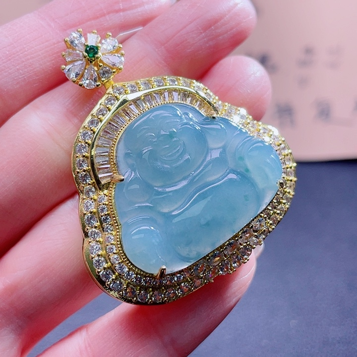 翡翠吊坠(不含链)未镶嵌