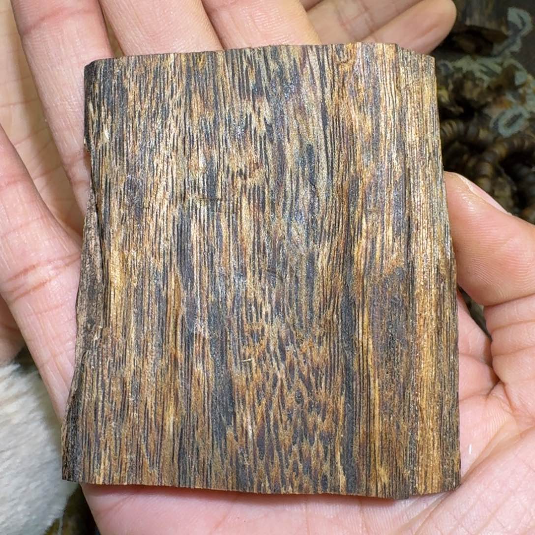 沉香沉香碎屑宇*海南莺歌绿31克老料