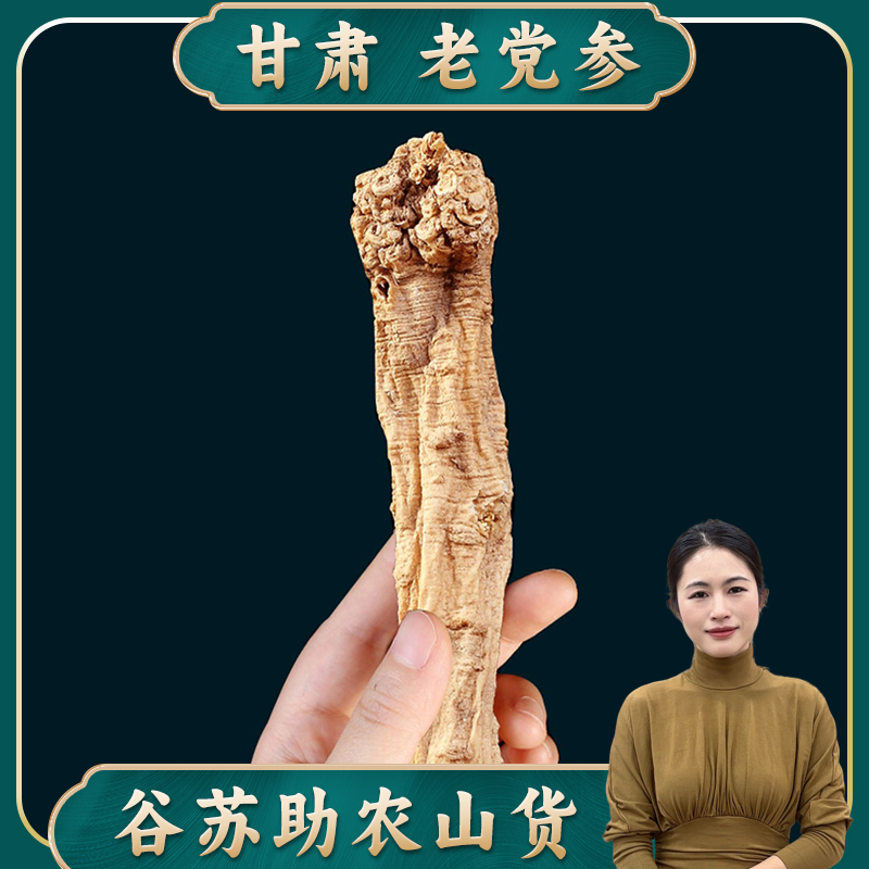 【新货】谷苏精选 甘肃党参250g干货大条党叁当参黄芪当归泡水百干