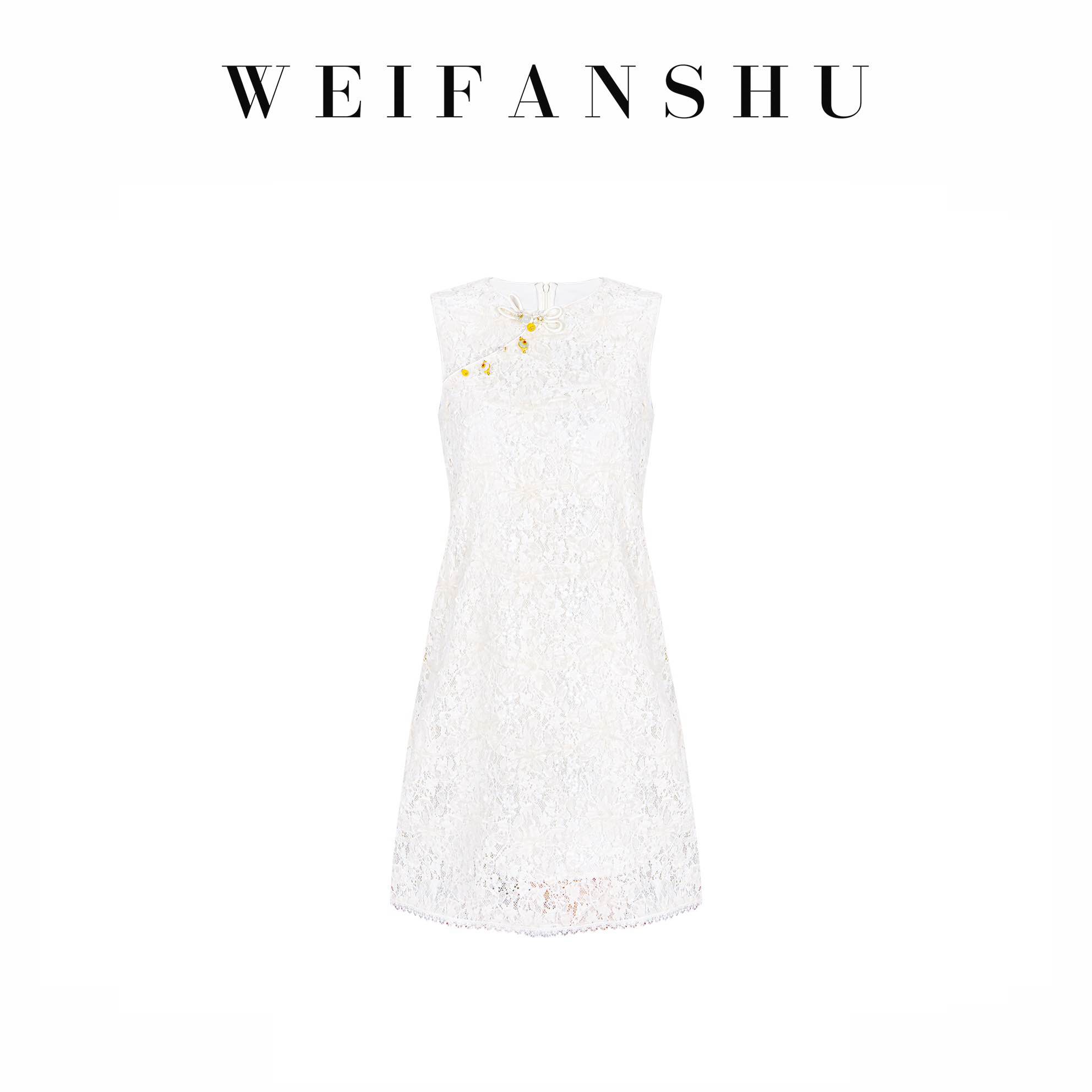 WEIFANSHU/魏凡舒【蝶婉风清】新中式连衣裙