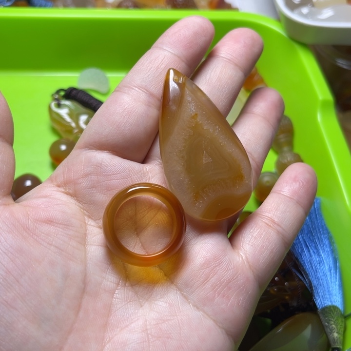 玛瑙/玉髓颈饰未镶嵌幸****行0035