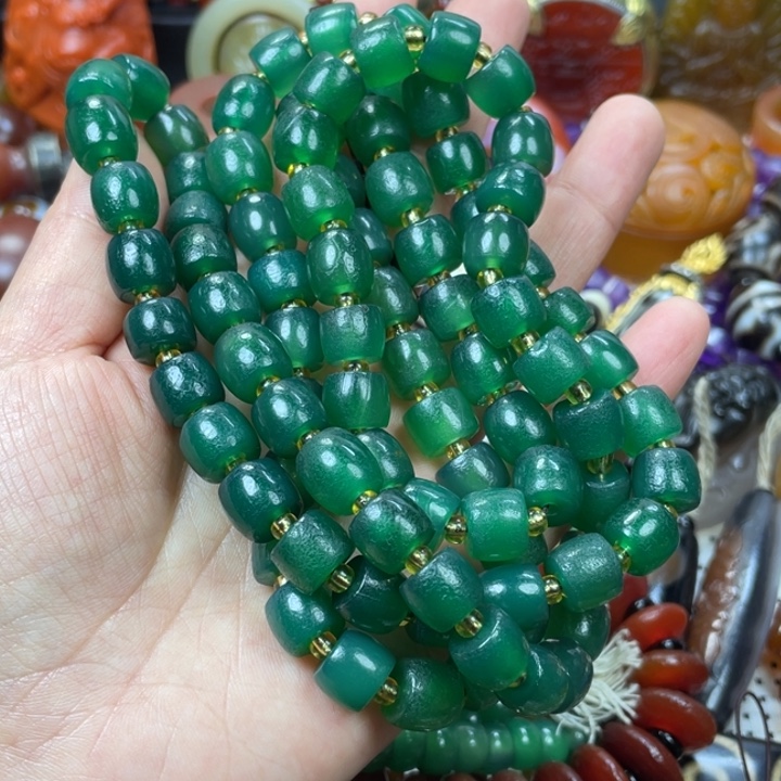 玛瑙/玉髓颈饰未镶嵌春*暖