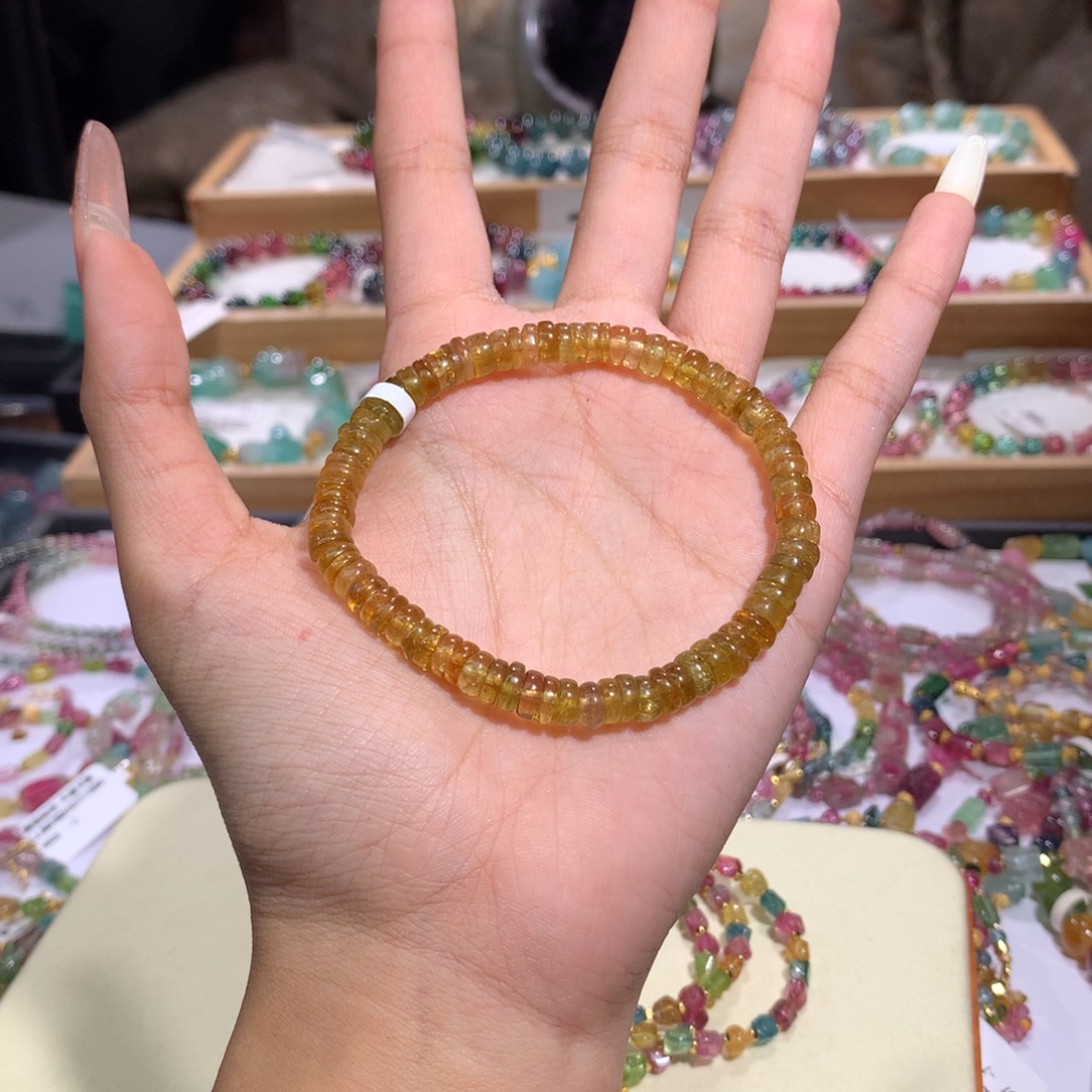 手链未镶嵌碧玺手串