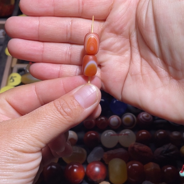 未镶嵌配珠玛瑙/玉髓沐**风