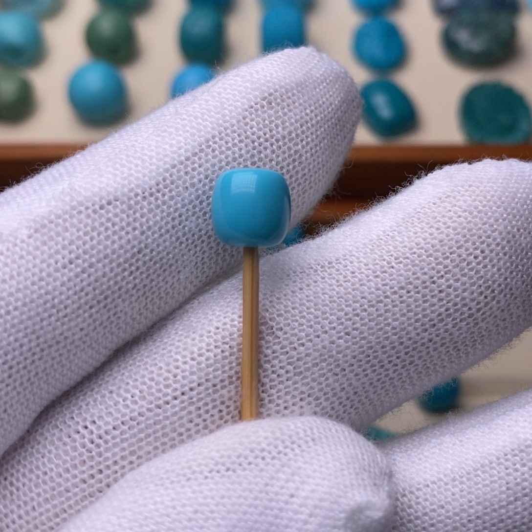 绿松石未镶嵌绿松石老型7.9