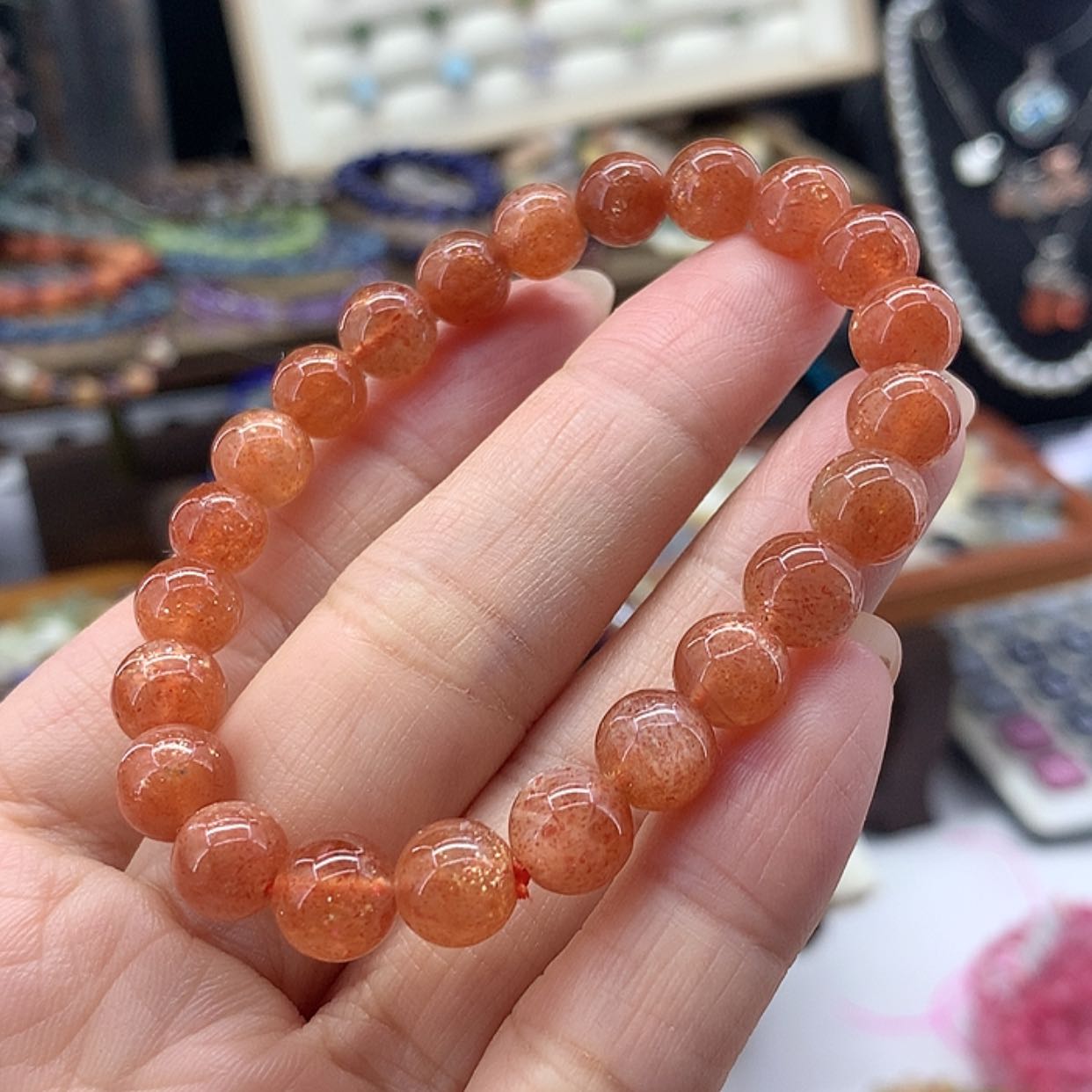 【闪购商品】长石手串未镶嵌手串