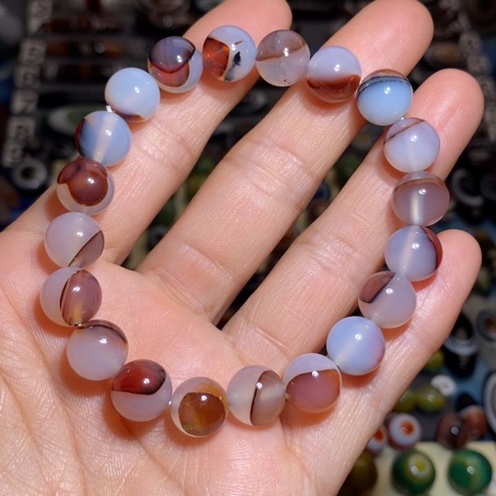 玛瑙/玉髓手链未镶嵌