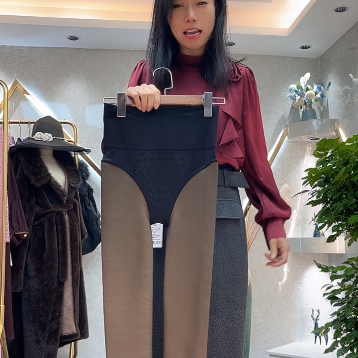 时尚潮流休闲透肤袜拍下备注