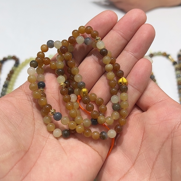 和田玉合金手串多样性发货拍一发一