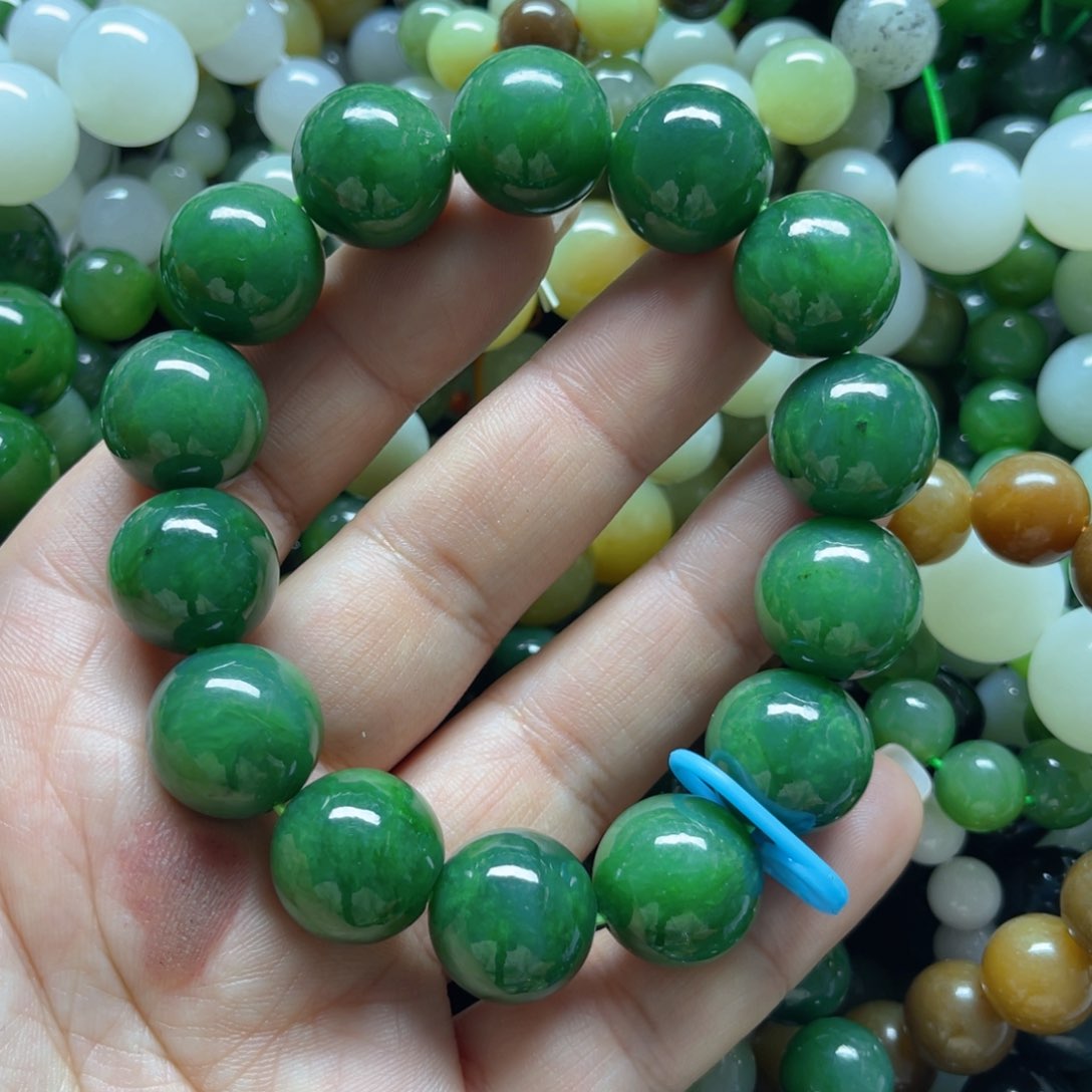 和田玉手链未镶嵌