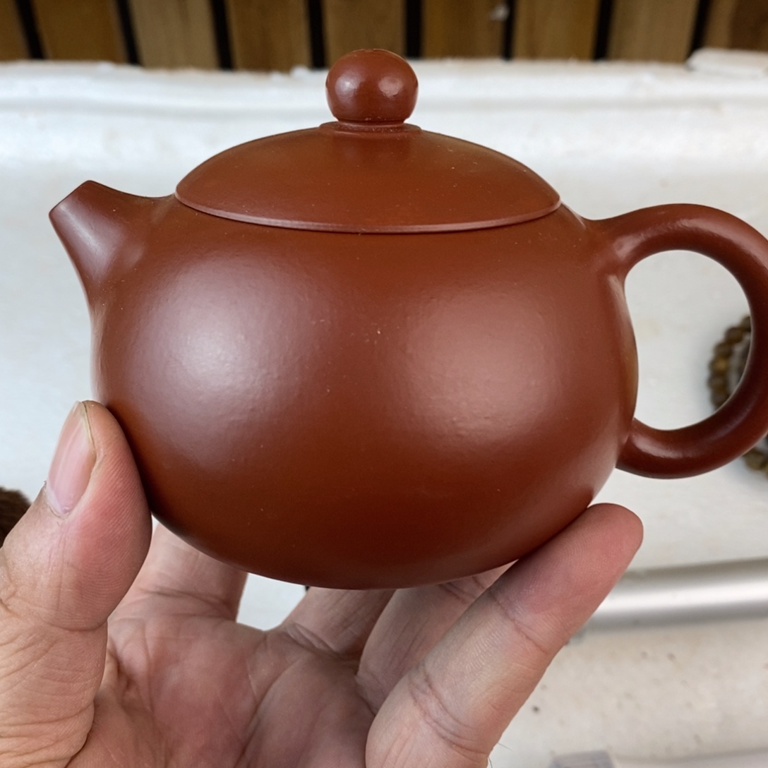 茶壶紫砂宜兴原矿紫砂壶qq200cc