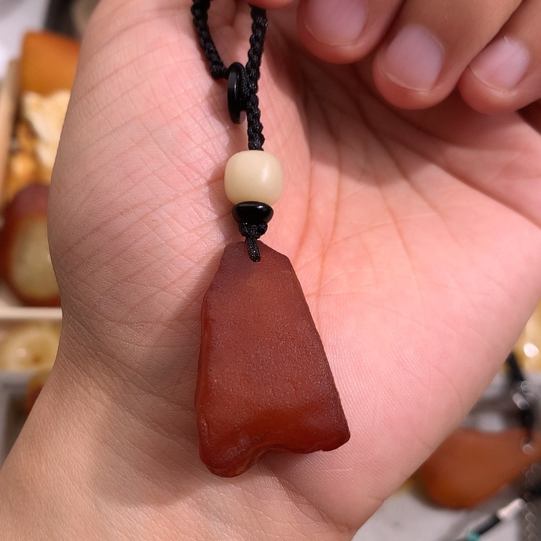 蜜蜡裸石未镶嵌你