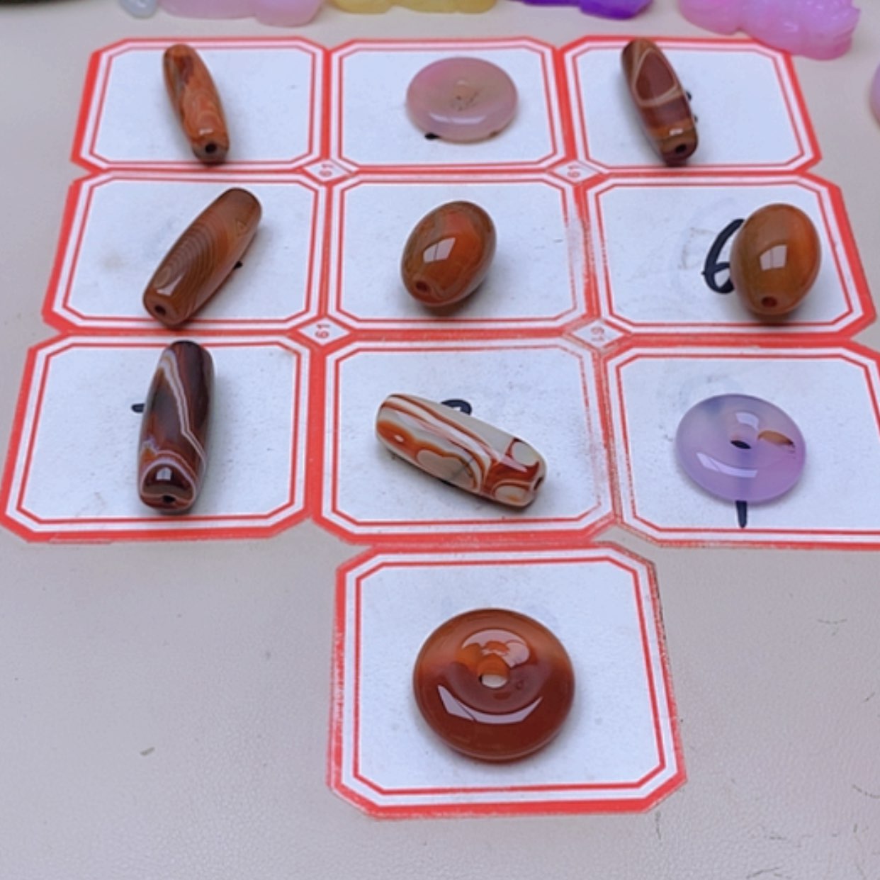 【闪购商品】未镶嵌玛瑙/玉髓珠宝半成品你*人