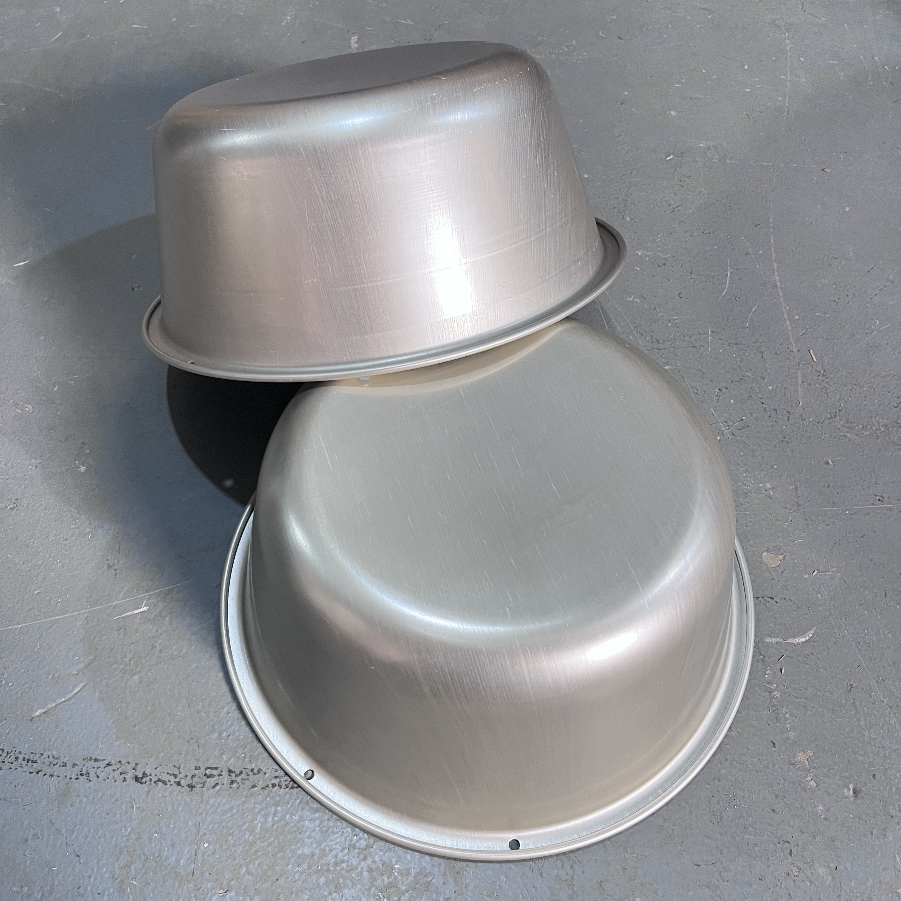 老货库存七十年代34铝盆家用洗菜盆小吊锅