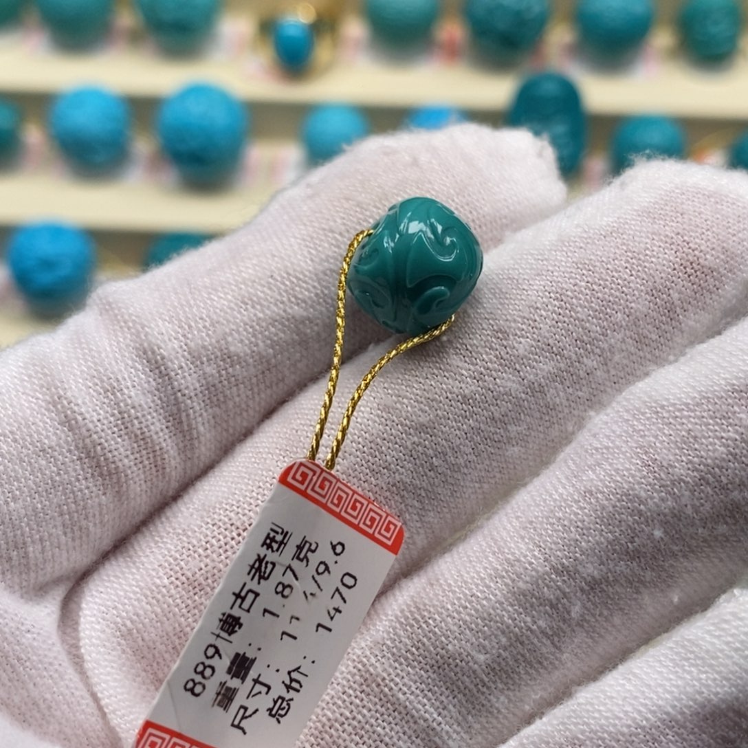未镶嵌绿松石精品原矿高瓷绿松石