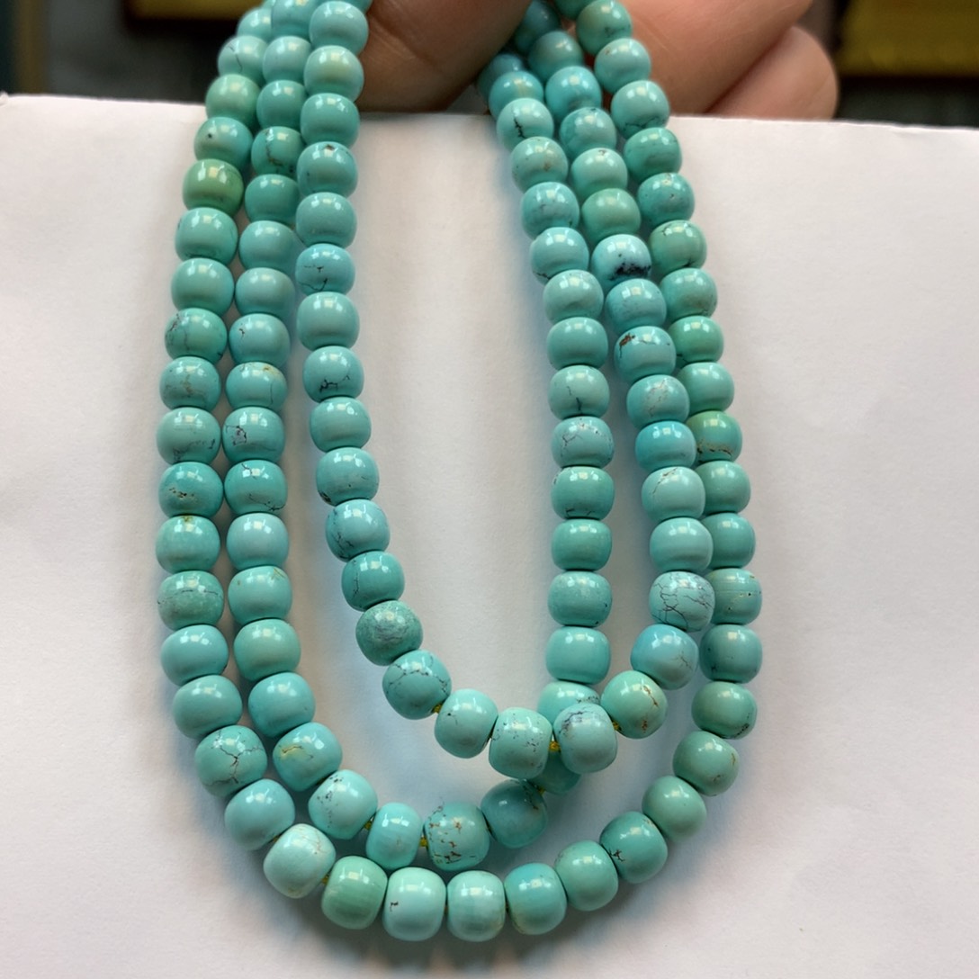 绿松石未镶嵌长链