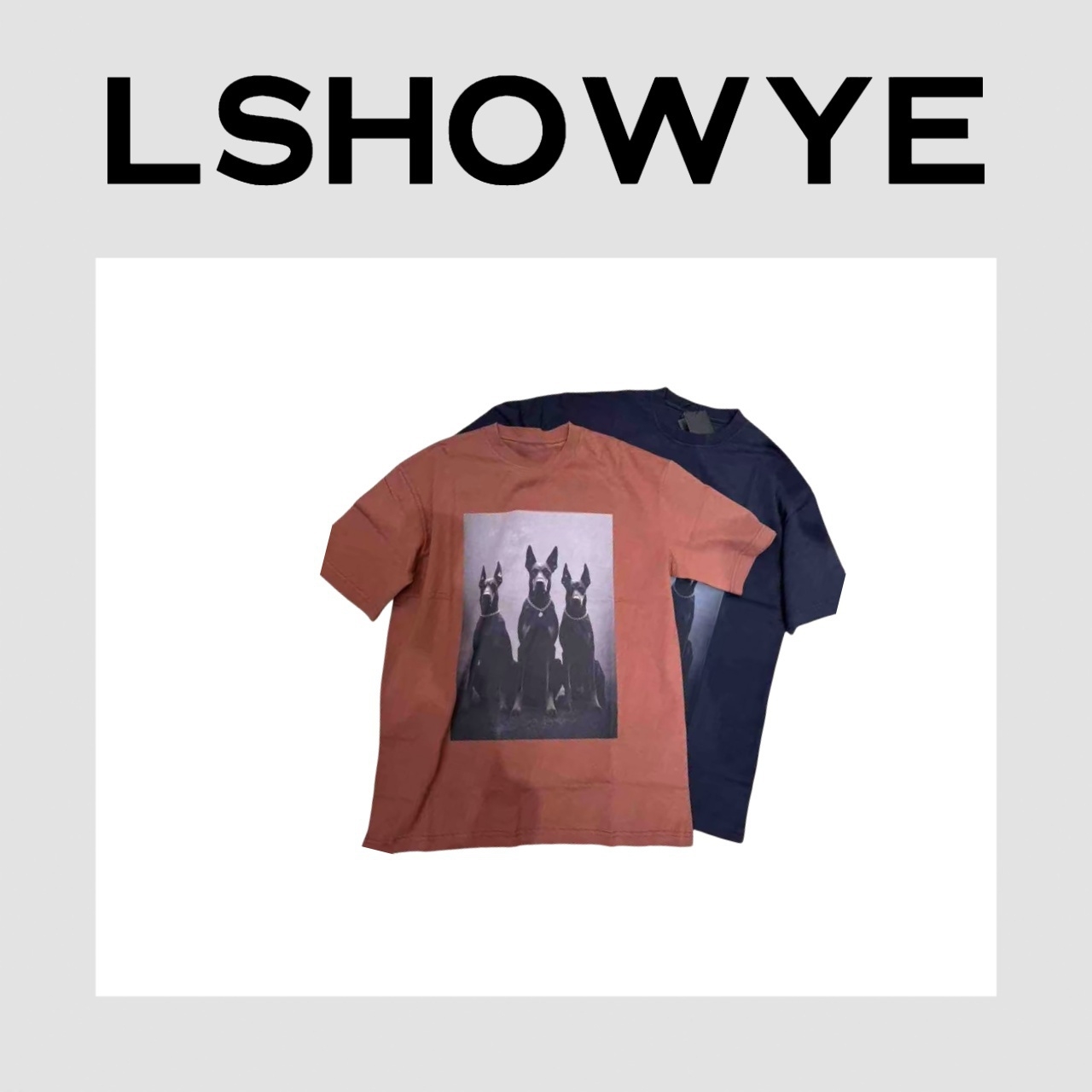 LSHOWYE｜潮牌三狗T恤26301