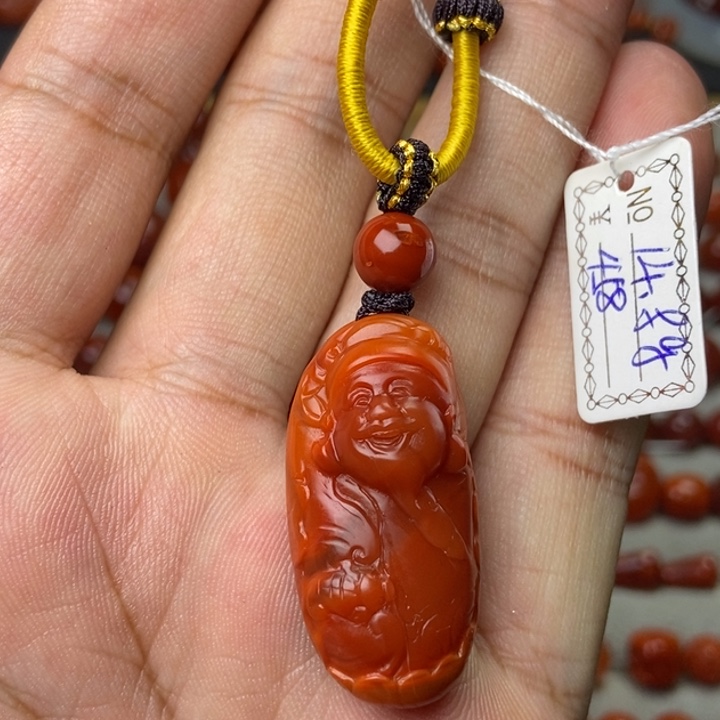 南红玛瑙配饰未镶嵌