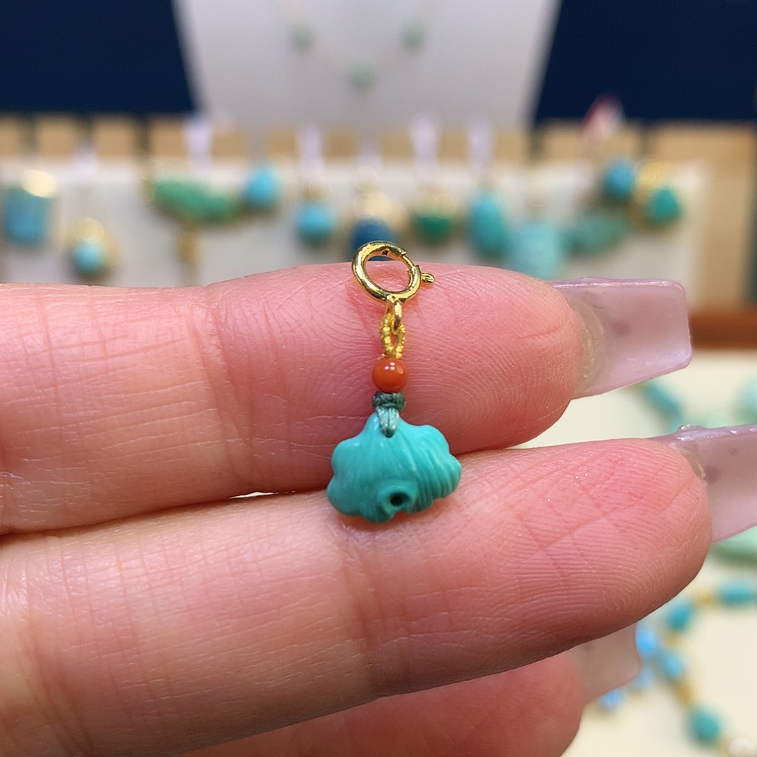 南红玛瑙银S925镶嵌滴流