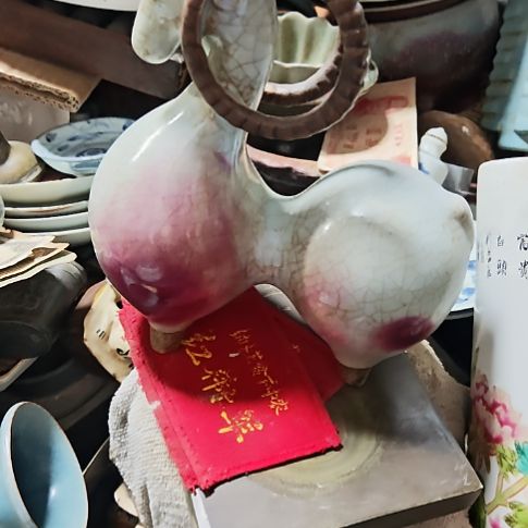 沈***松陶陶瓷器摆件百件百