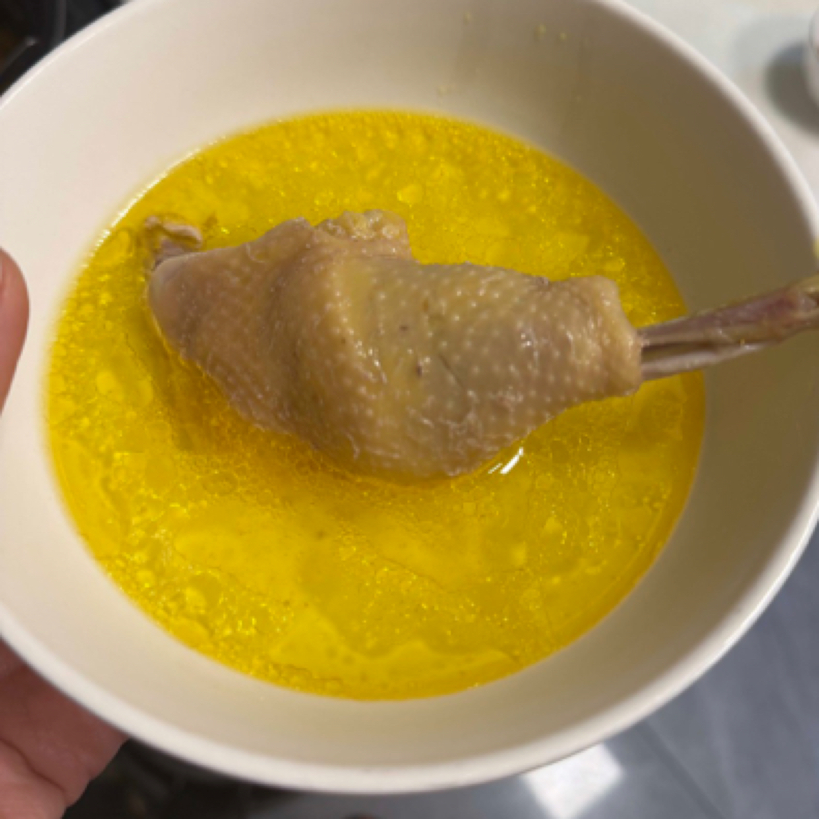 婆婆自家养的土鸡3.5斤鸡肉同城配