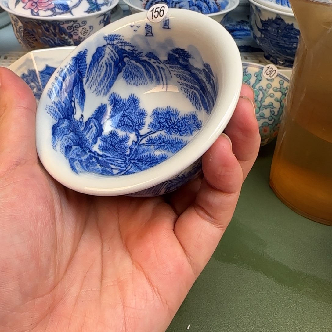 彦祖纯手工手绘茶具156