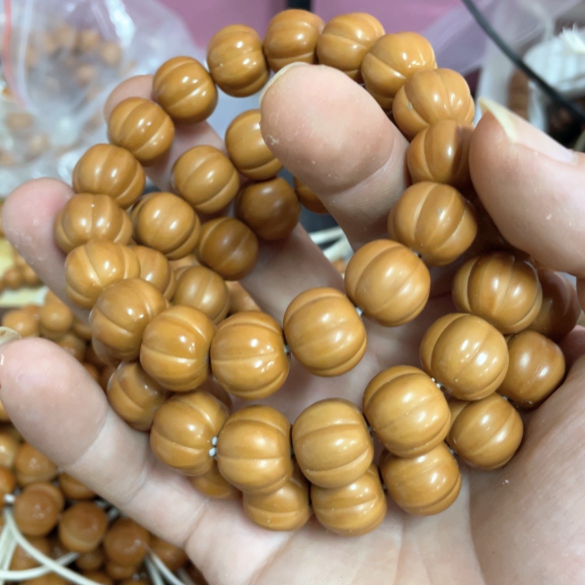 【闪购商品】手串猴头核桃泡芙南瓜