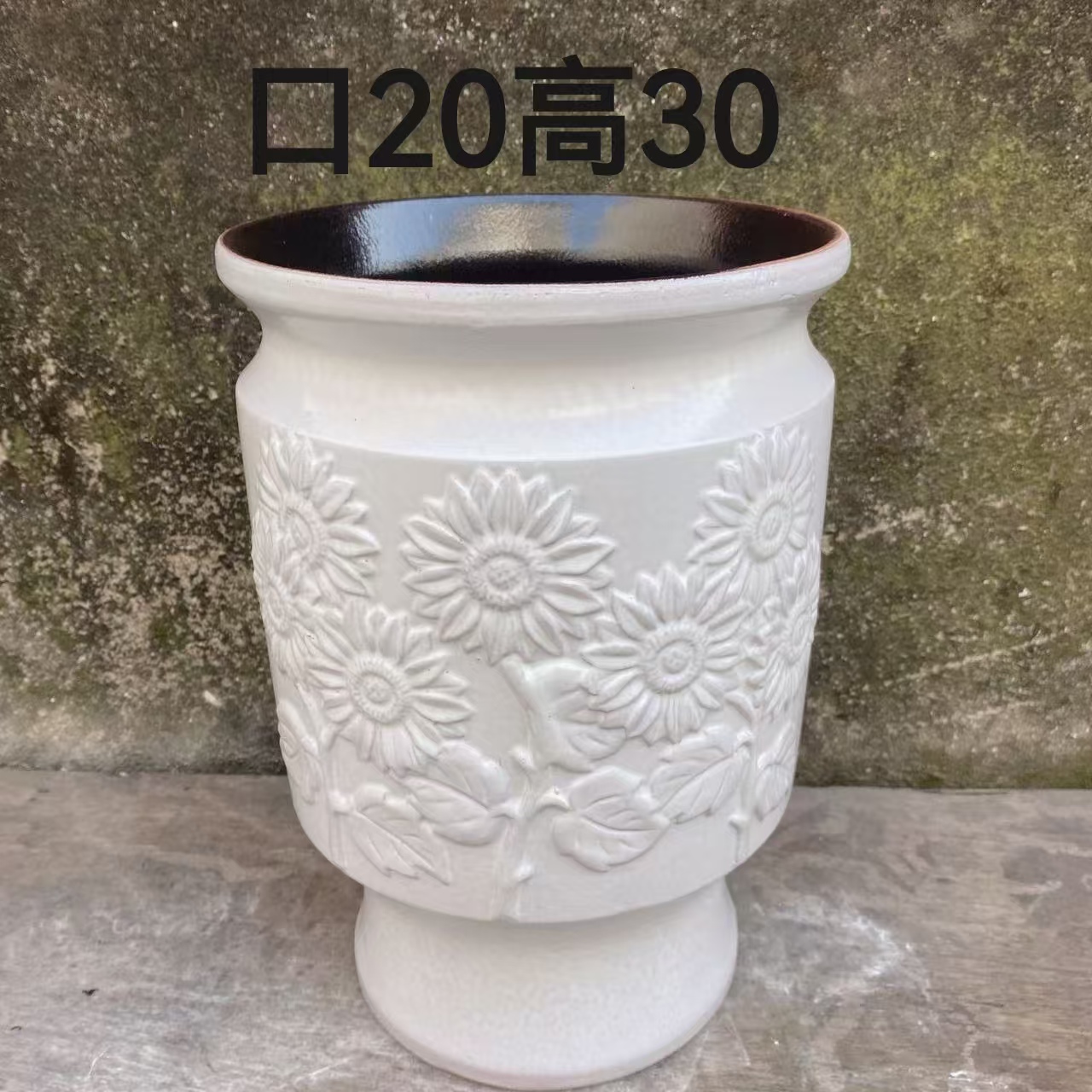 紫砂花盆特价包邮陶瓷大口径老桩粗陶透气绿植三角梅垂丝茉莉