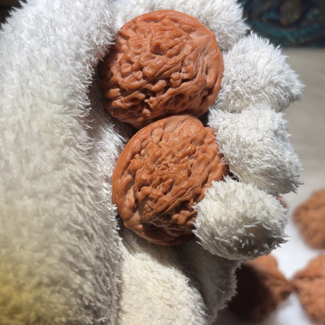 小***龍文玩核桃吊坠莲花