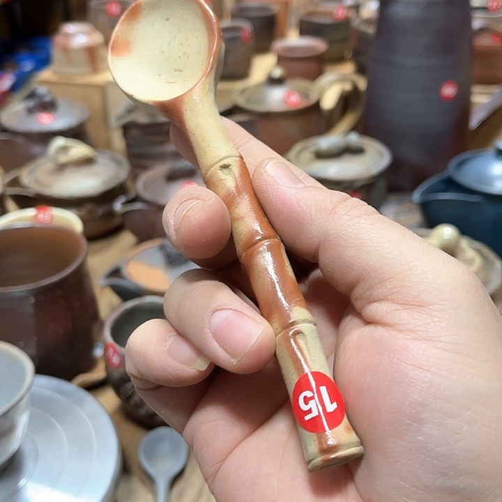 备前茶杯茶勺茶盘