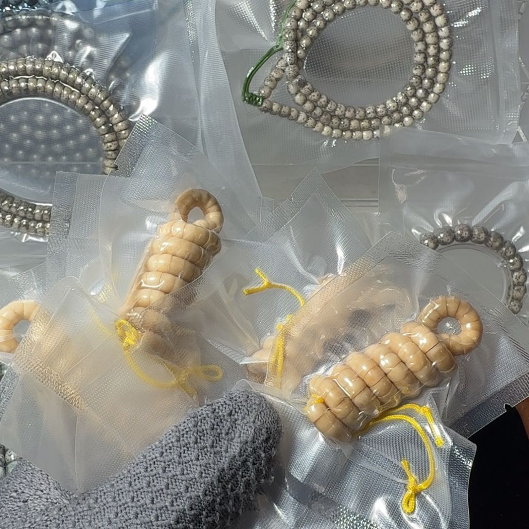 星月菩提把件龙脊工艺大肠