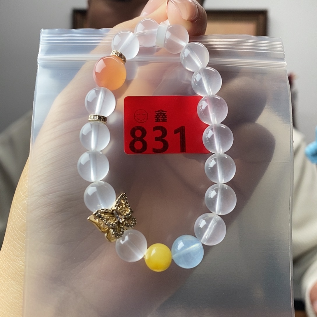 水晶手链未镶嵌多样性发一9.5