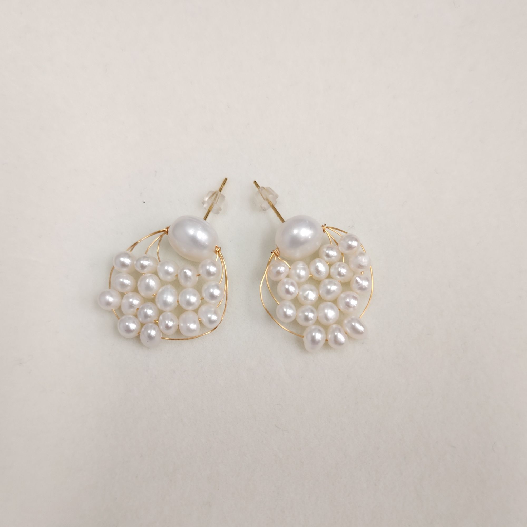 AIKJIANG/爱匠【孤品清货】淡水珍珠耳饰