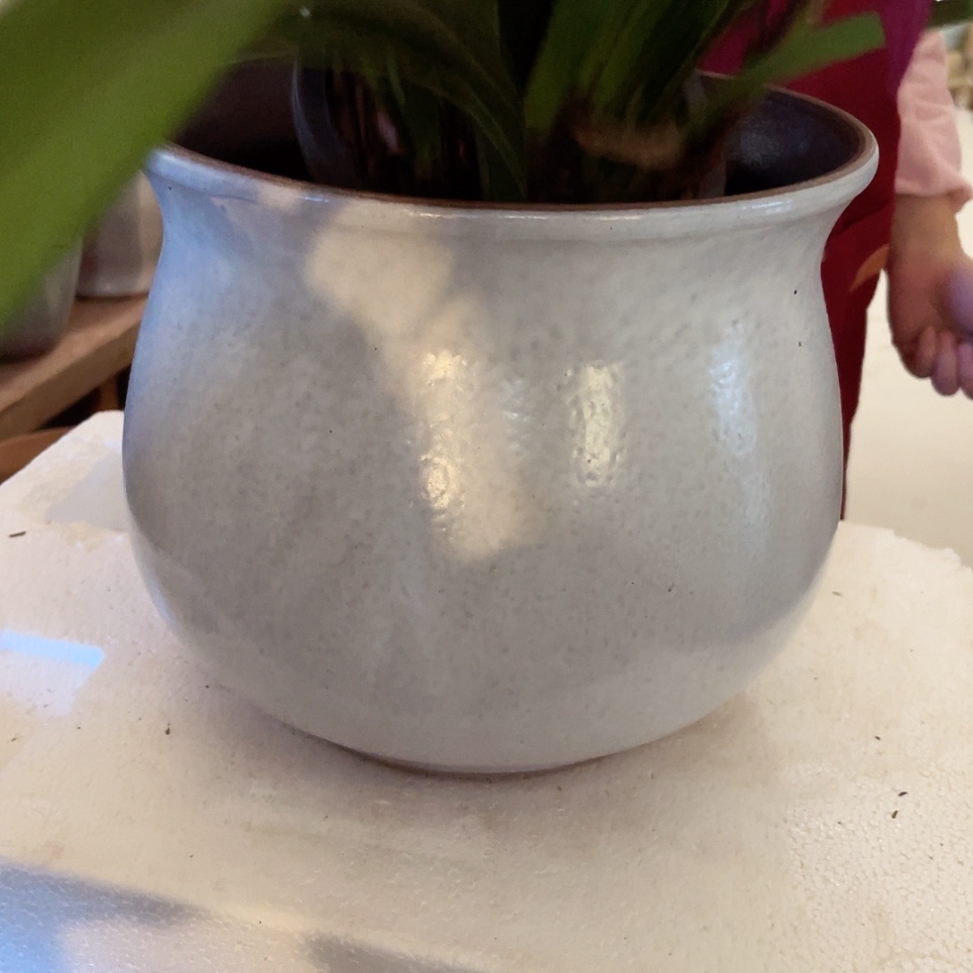 紫砂花盆高度22口径25