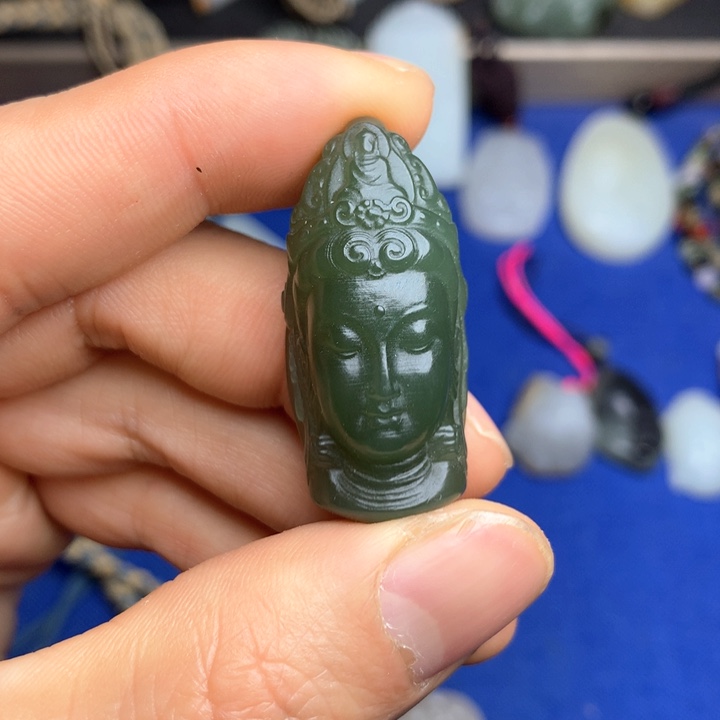 和田玉挂件未镶嵌