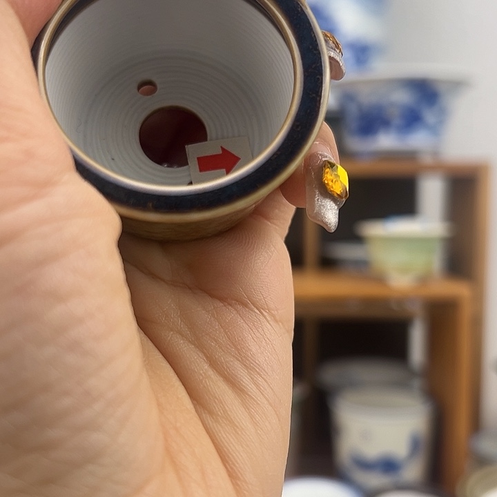 红陶抱**拙手工制作盆