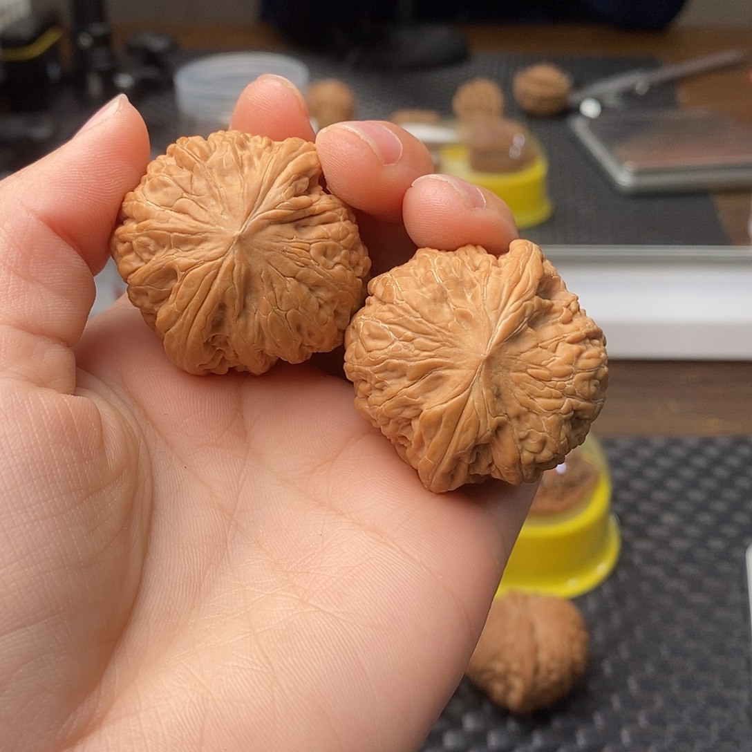 我***了把件文玩核桃全品铁锤妹妹40尺