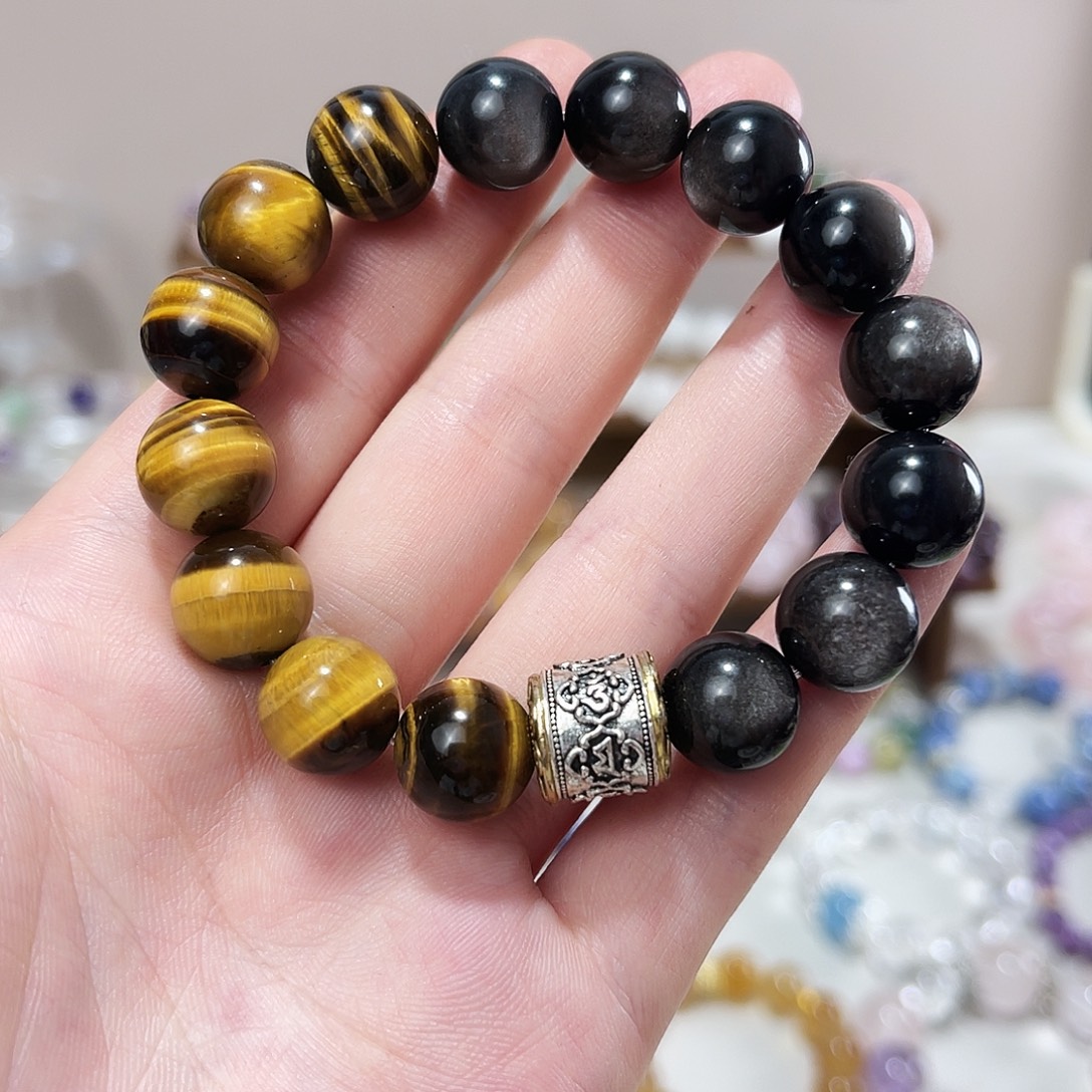 水晶手链未镶嵌虎眼