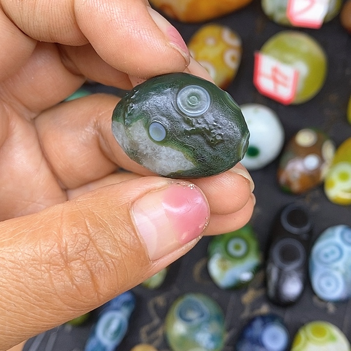 金鱼，奇石饰品无孔