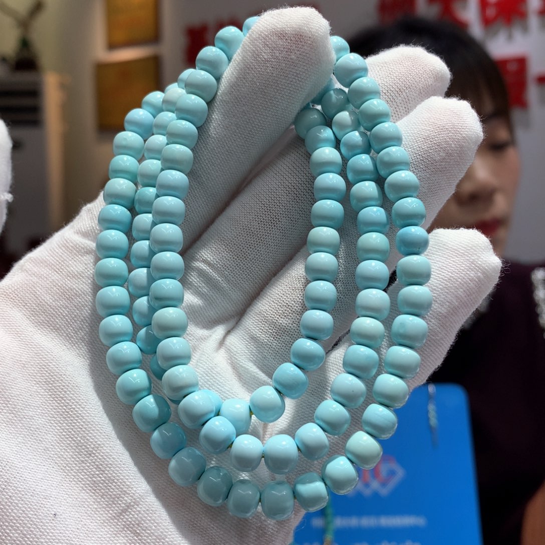 绿松石长链未镶嵌