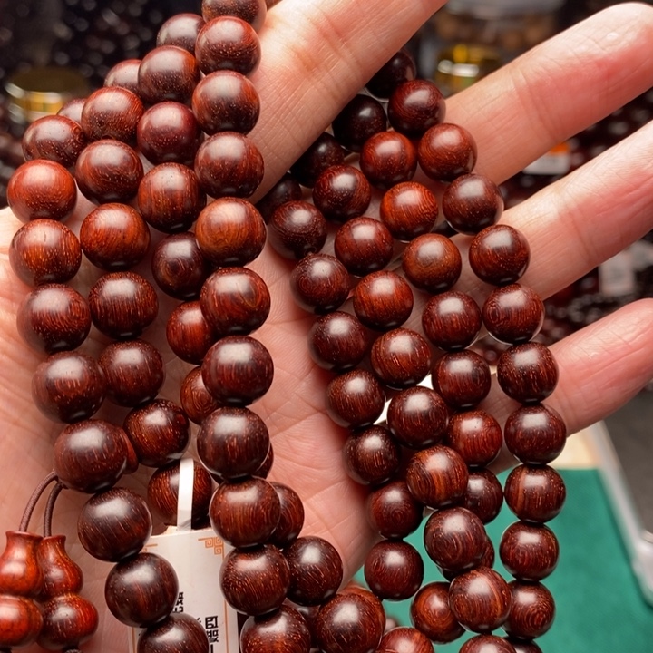 檀香紫檀（小叶紫檀）手串/手链1.0原汁原味内二标