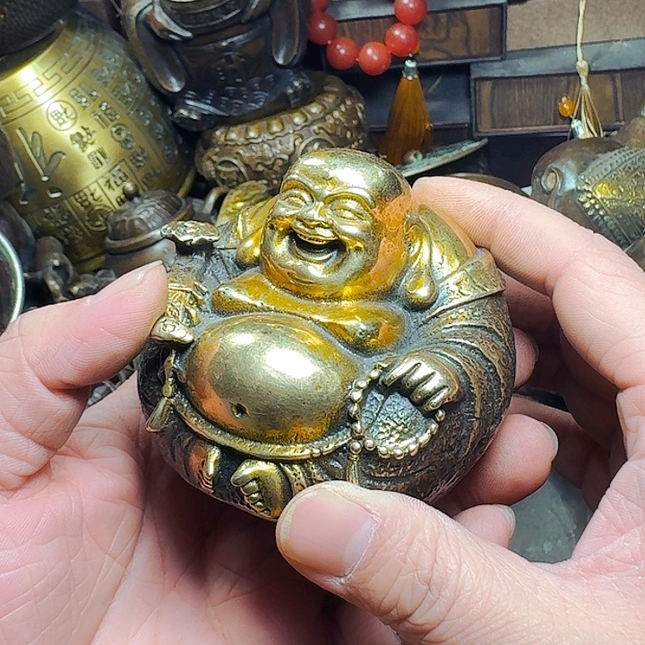 铜器摆件收收藏藏